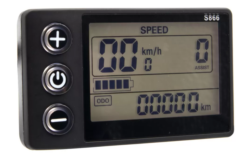 Набір для електровелосипеда MXUS -48V 500W LCD PAS | Мотор-колесо + контролер + ручка газу + аккумулятор + дисплей 020113 фото