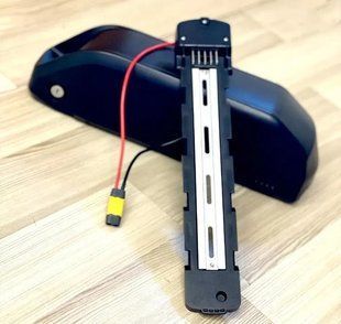 Літієвий акумулятор 48V 12Ah для електровелосипедів в корпусі | Li-Ion батарея з BMS-захистом | Дальність 30-45 км PS-4812 фото